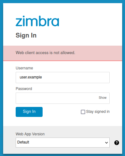Zimbra Tips: How to Restrict User Access to Webmail – Ahmad Imanudin